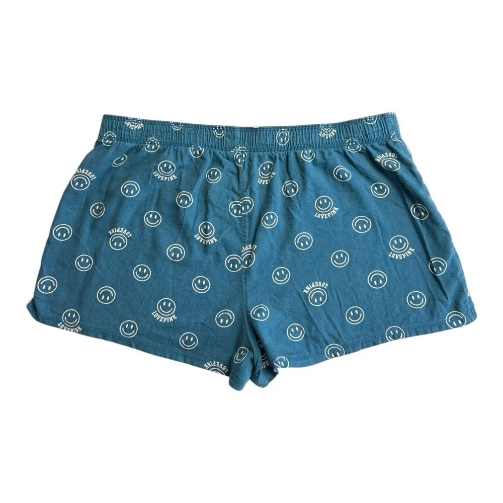 Victoria's Secret PINK Sleep Boxy Teal Shorts M